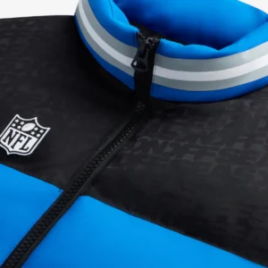 Off Season x NFL Detroit Lions Blue Team Puffer Vest