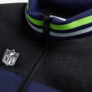 Off Season x NFL Seattle Seahawks College Navy Team Puffer Vest