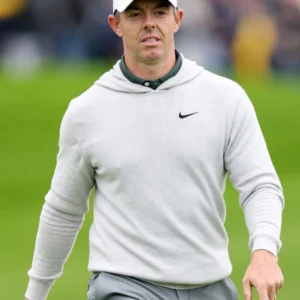 Rory McIlroy Amgen Irish Open 2025 Grey Hoodie