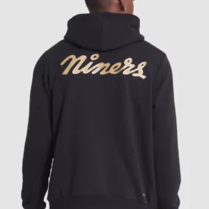 San Francisco 49ers 2025 Black Rivalries Collection Standard Issue Sideline Dri-FIT Hoodie