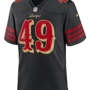 San Francisco 49ers The Faithful 2025 Rivalries Collection Black Game Jersey