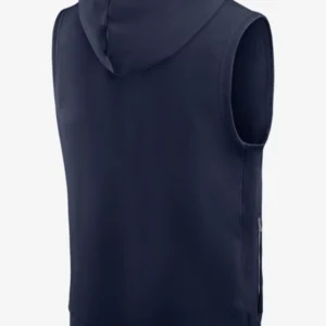 Seattle Seahawks Sideline Sleeveless Pullover Hoodie