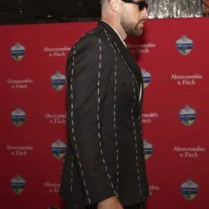 Travis Kelce Chiefs vs Chargers Suit Black