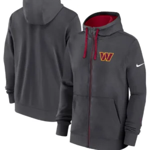 Washington Commanders Anthracite Primetime Club Hoodie