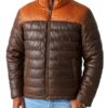 Bridger Leather Down Jacket
