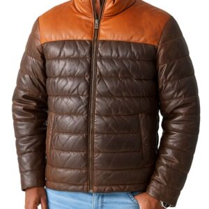 Bridger Leather Down Jacket