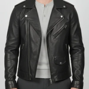 Daniel Wilsons Black Leather Jacket