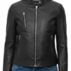 Meadowlark Cafe Racer Leather Jacket