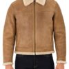 Mens B3 Bomber Aviator Shearling Jacket