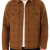 Mens Premium Wool Brown Jacket