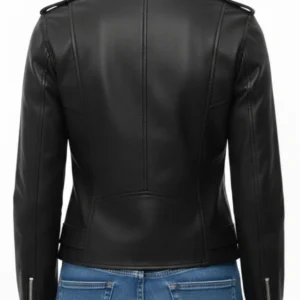 Oakline Leather Biker Jacket For Women