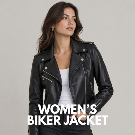 Women Biker Jacket