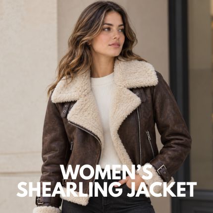 Women Shearling Jacket